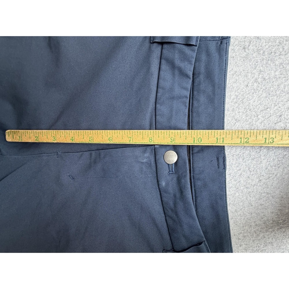 Lululemon Pants Mens 32 Blue Stretch Microfiber Chino Slim Tapered Casual - Picture 4 of 10